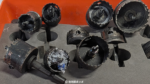 薄刃バイメタルホルソービットシャンク