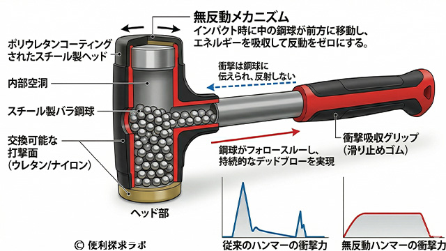 無反動ハンマー